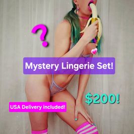 1 Mystery Lingerie Set With USA Tracking
