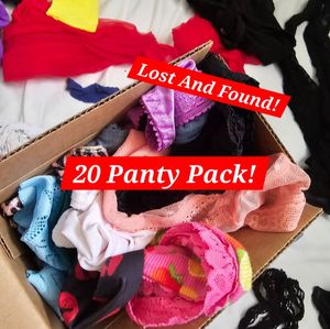 20 Pairs Panty Pack Plus Any 5 Vids