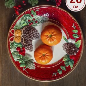 New Years plates