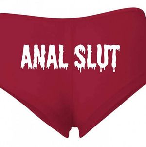 Anal Slut Panties worn til wet