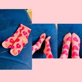 Chaussettes roses