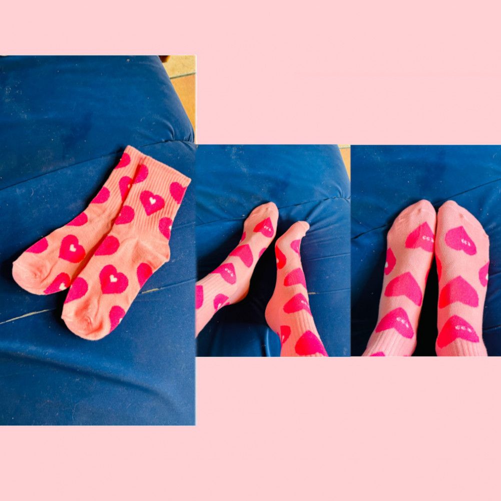 Chaussettes roses