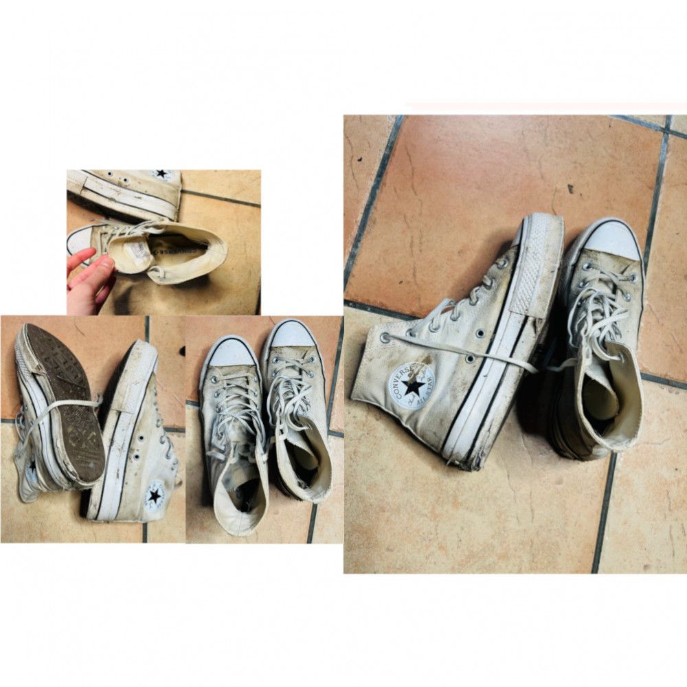 Mes vieilles converses usées