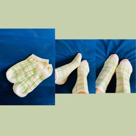 Socquettes  carreaux