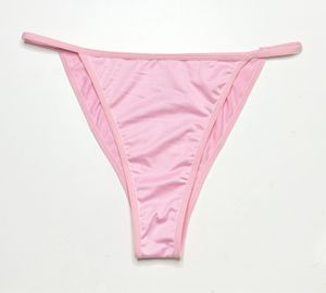 Dirty Pink High Waisted Thong Panties
