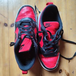 Worn Nike sneakers
