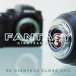 Giantess Vixie Fantasy Bundle 95 HD CLOSEUPS STOMP NOSE FEET