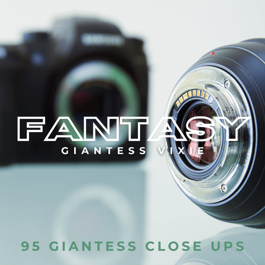 Giantess Vixie Fantasy Bundle 95 HD CLOSEUPS STOMP NOSE FEET