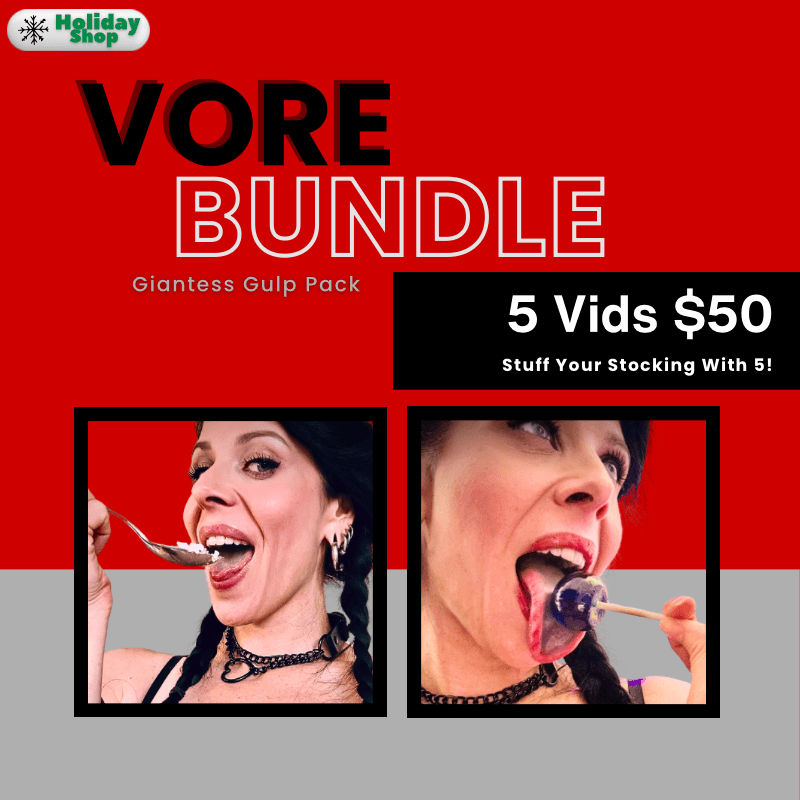 Giantess Gulp Pack Load Up with 5