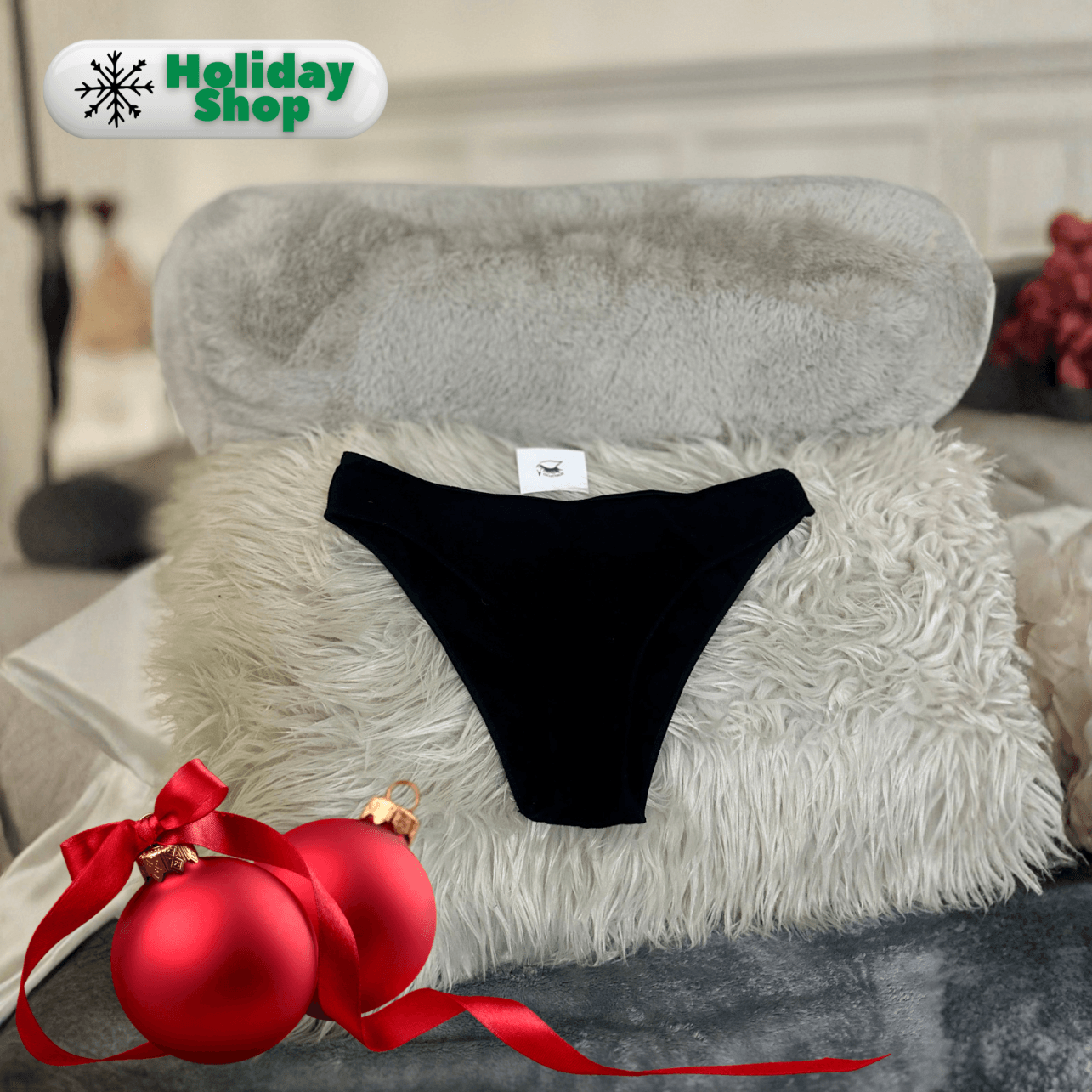 Black Bikini Cut Panties 6 Available