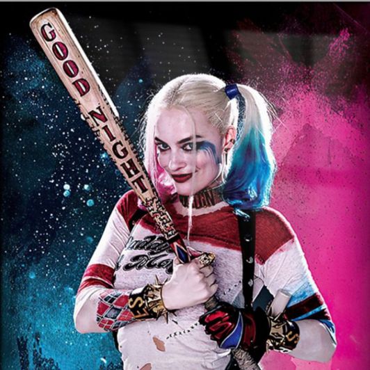 Harley Quinn Good Night Bat