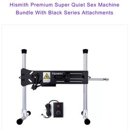 Hismith Premium Super Quiet Sex Machine Bundle