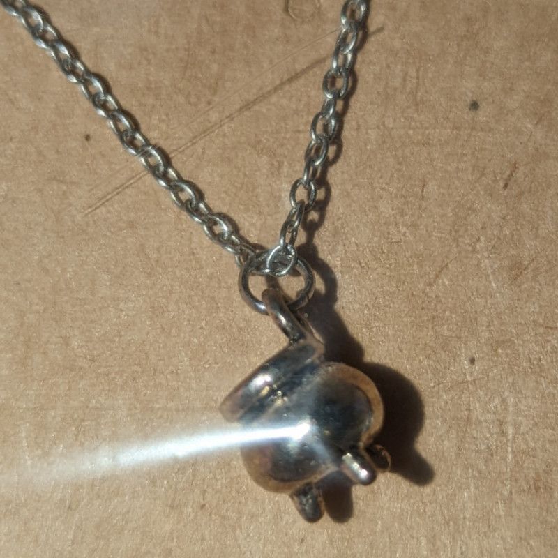 witch cauldron necklace