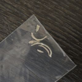 Toenail clippings