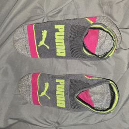 Grey puma socks