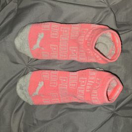 Pink puma socks