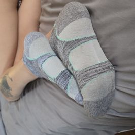 Dark grey puma socks
