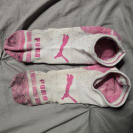 Destroyed puma socks