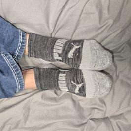 Dark puma teacher socks