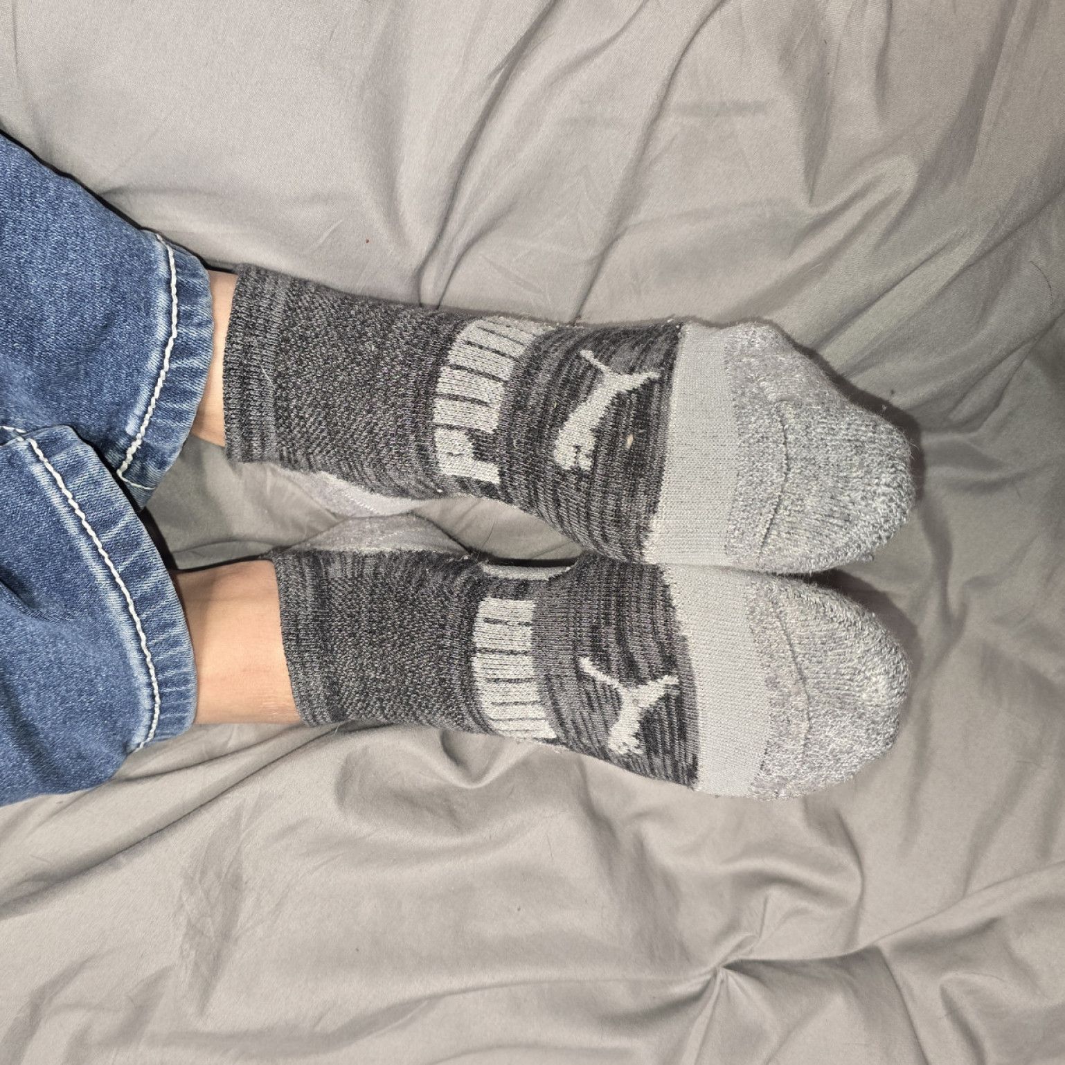 Dark puma teacher socks