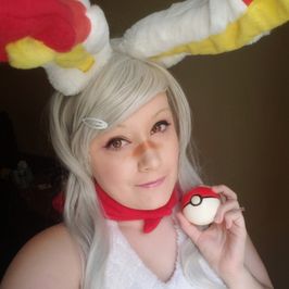 Scorbunny Gijinka Cosplay Selfie Set