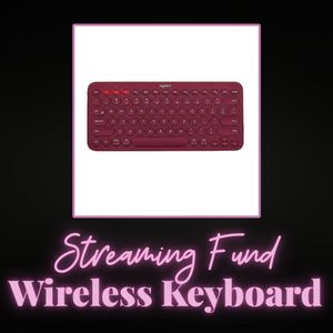 Streaming Fund Keyboard