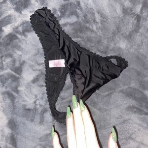 Soaked panties from my pantystuffing vid