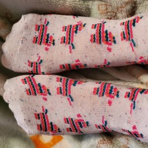 Party llama socks