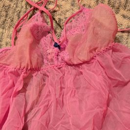 Pink Sheer Babydoll