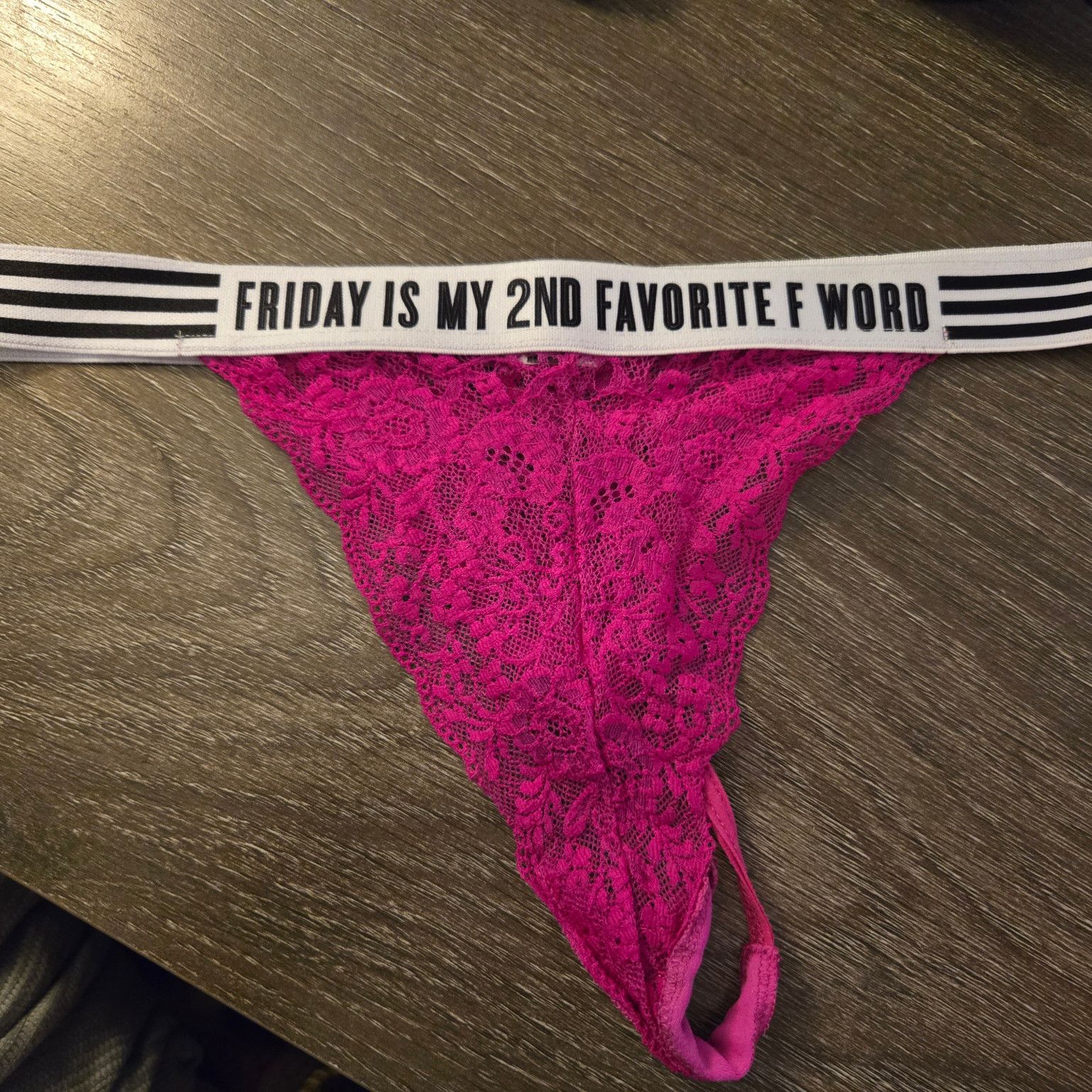 Friday Is My 2nd Favorite F Word Thong