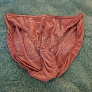 Purple Satin Panties