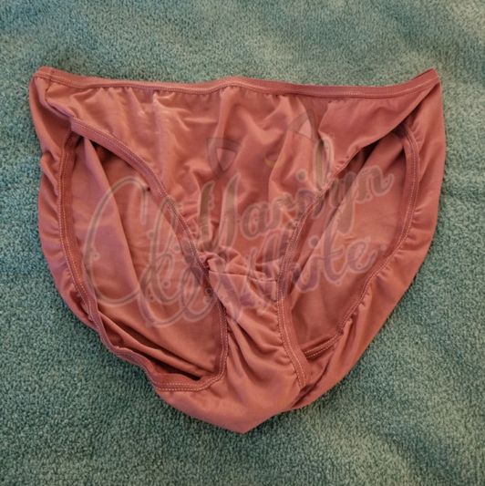 Purple Satin Panties
