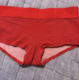 Red boy short panty