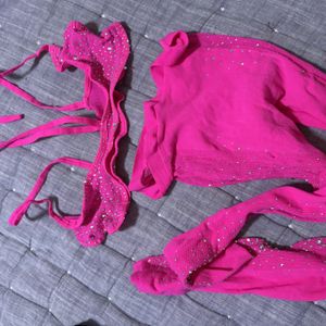 Pink diamond set