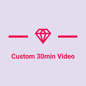 Custom 30min Solo Video