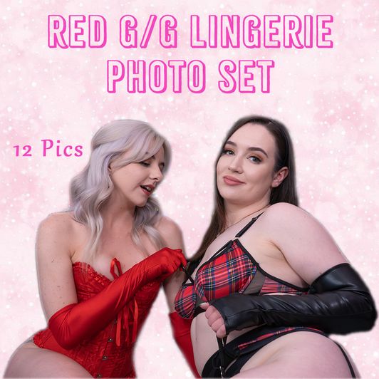 Red GG Photo Set