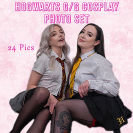 Hogwarts GG Uniform Cosplay Photo Set
