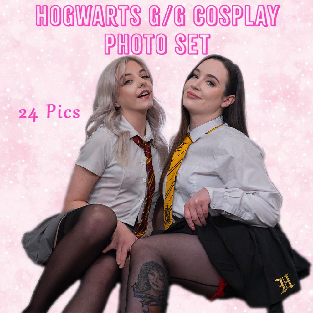Hogwarts GG Uniform Cosplay Photo Set