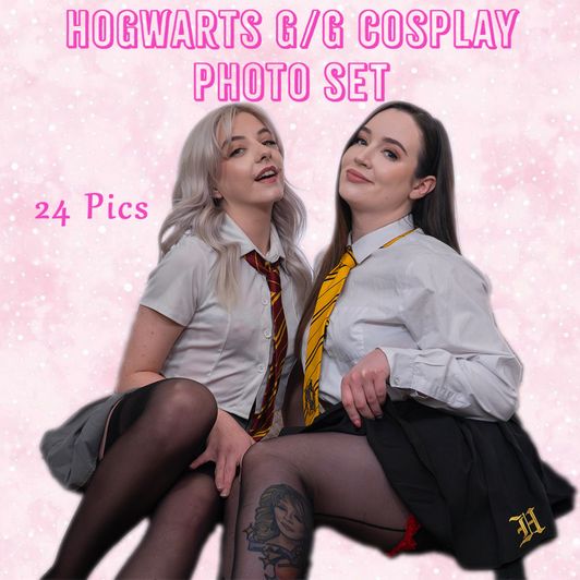 Hogwarts GG Uniform Cosplay Photo Set