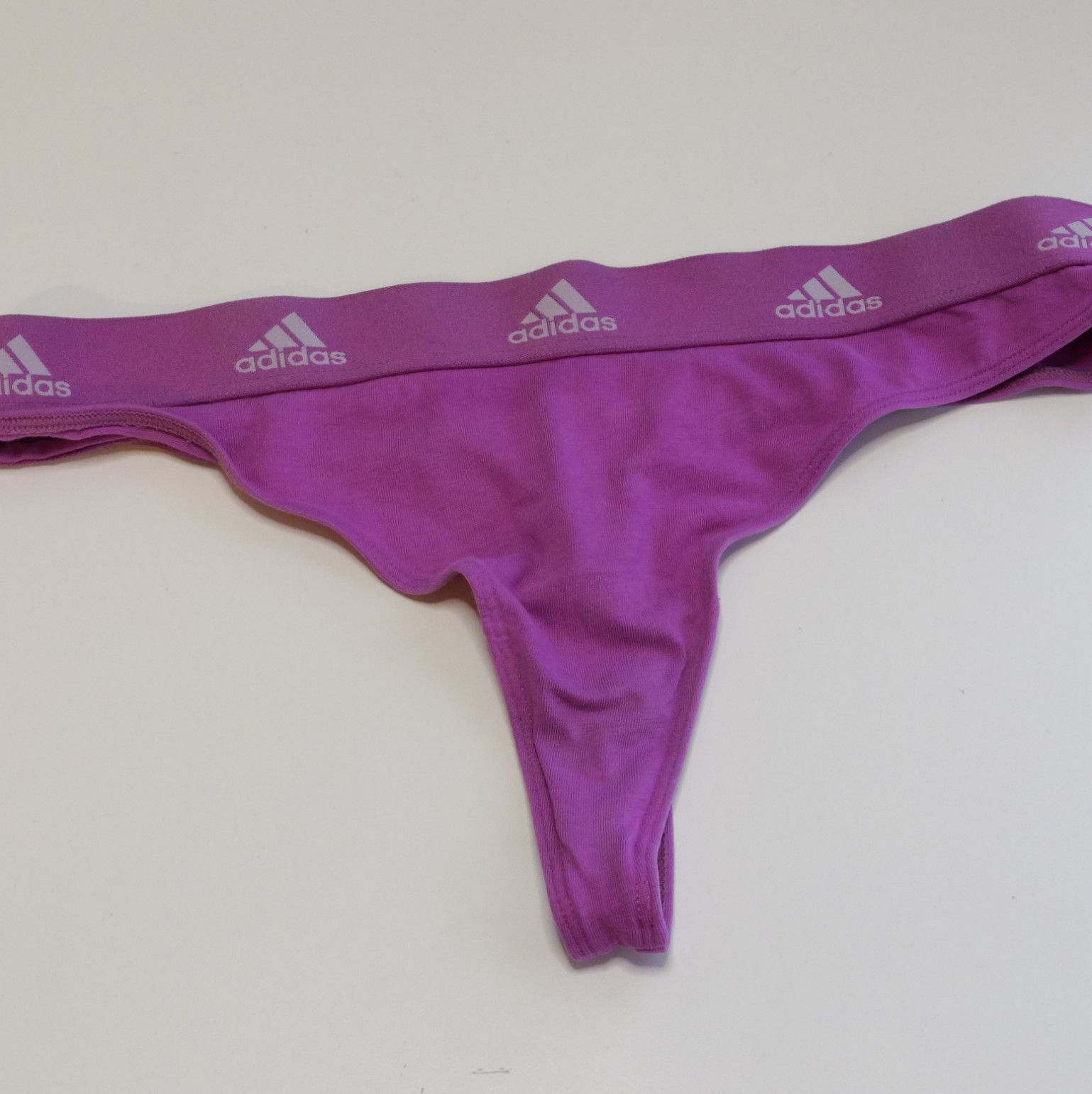 Pink Adidas Thong