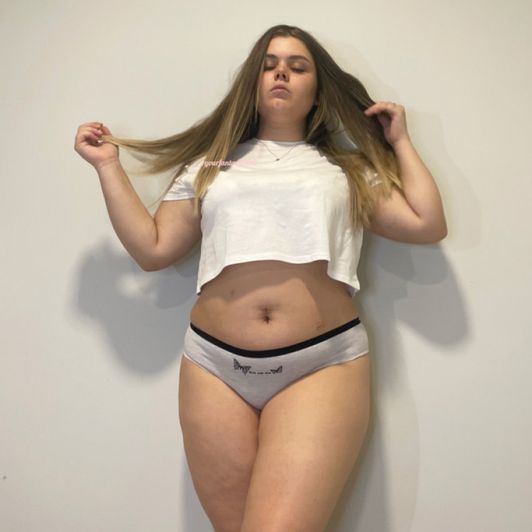 Brasilian Grey Lace Panties