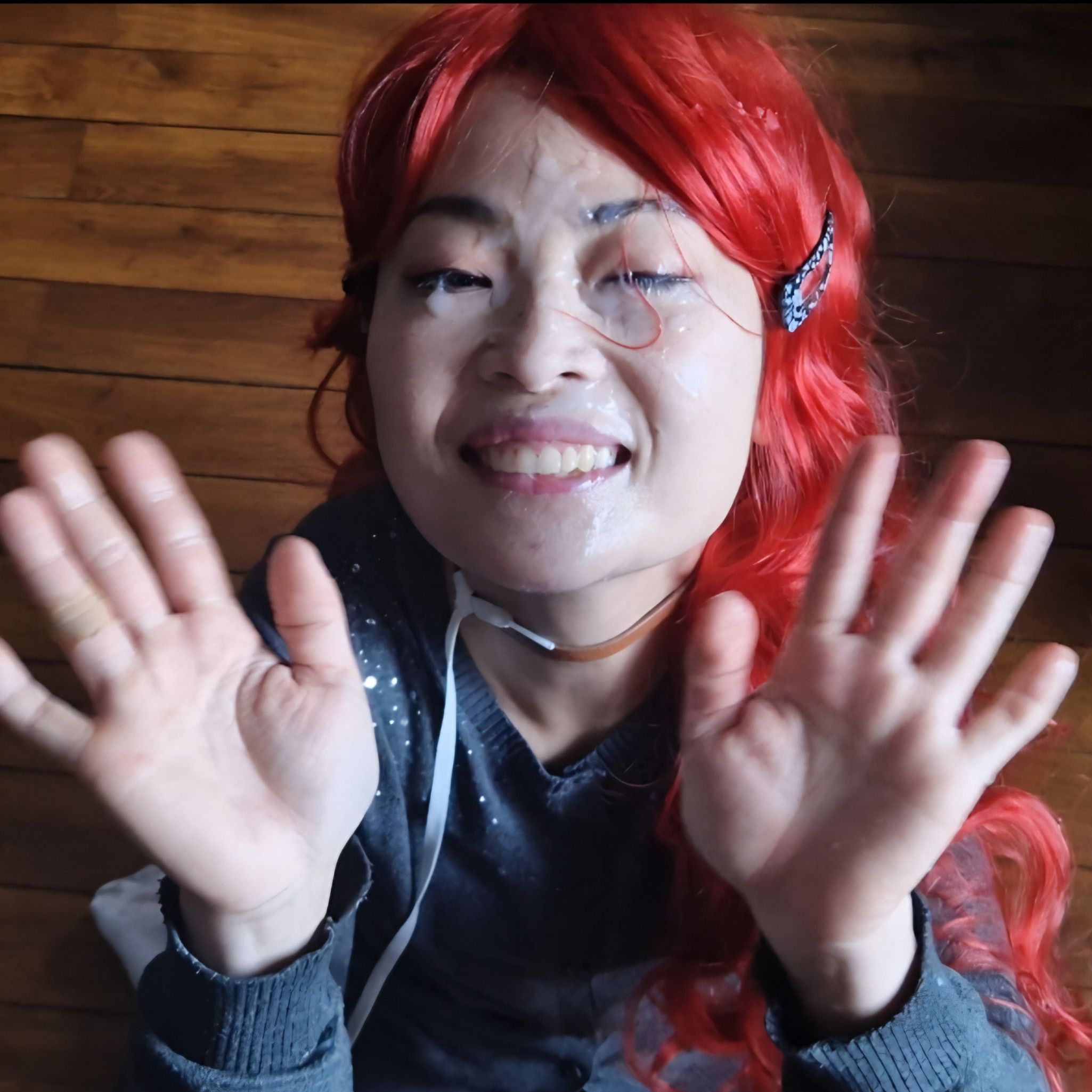 Set facial photo