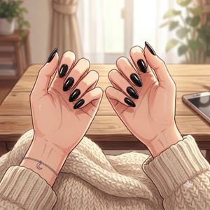 Custom nails color