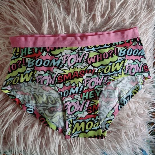 Worn pop panties