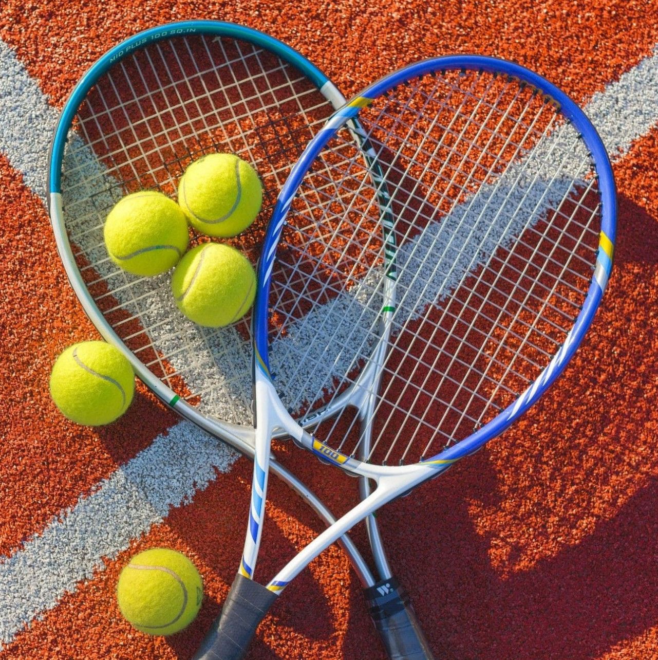 Tennis lesson for me!