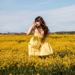 Yellow Dress in Bloom