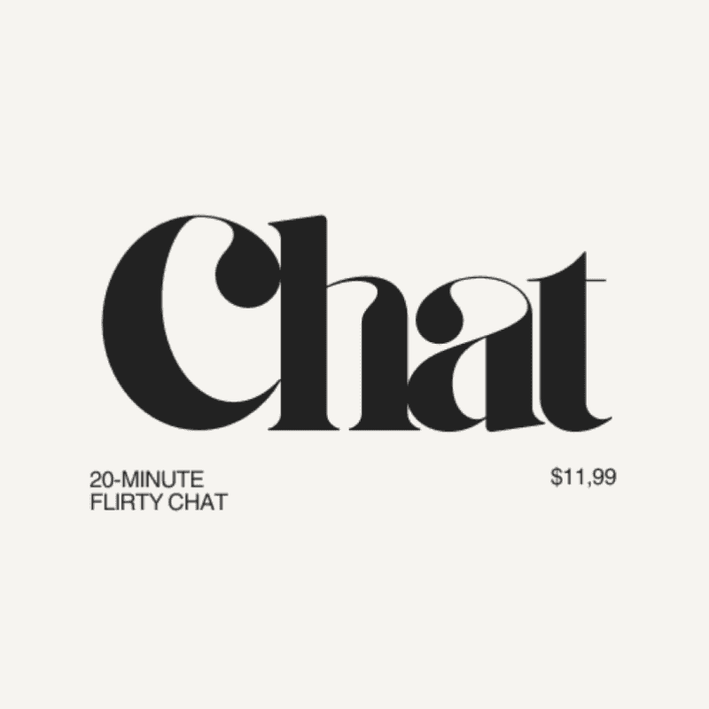 20 Minute Flirty Chat