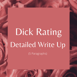 Detailed Dick Rating