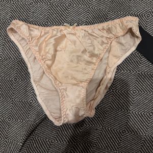Pink Silk Panties