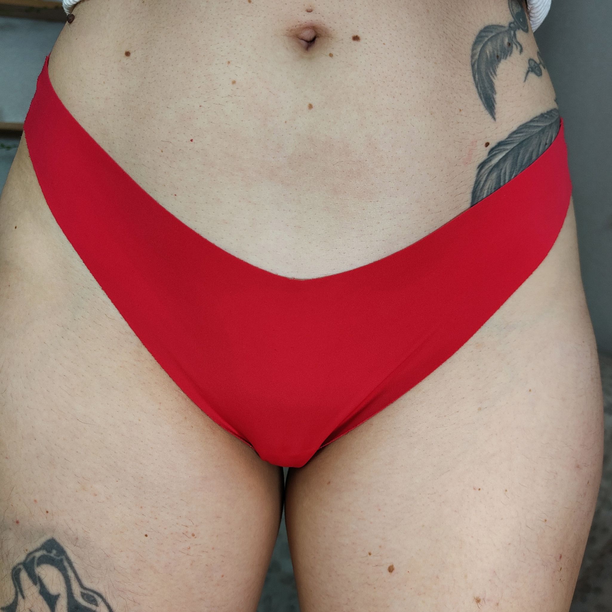 Red thong